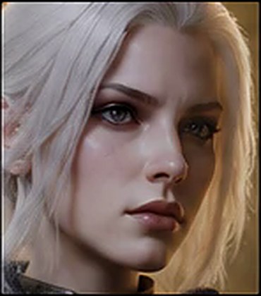 Character face in game